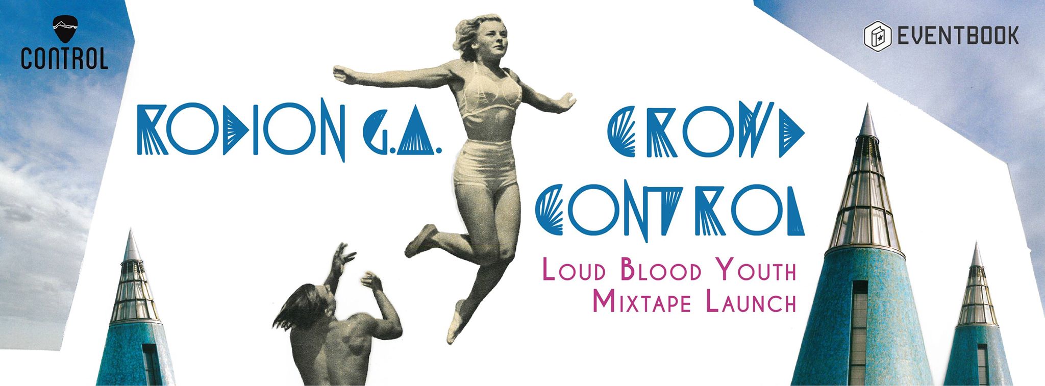 Rodion GA si Crowd Control concerteaza in Club Control din Bucuresti, in data de 9 iunie